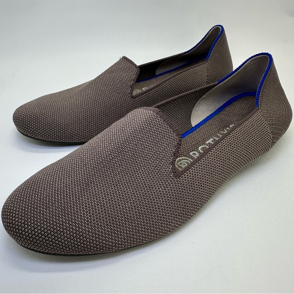 Rothy’s The Loafer Mocha flats Retired Color Size 8.5 casual business office